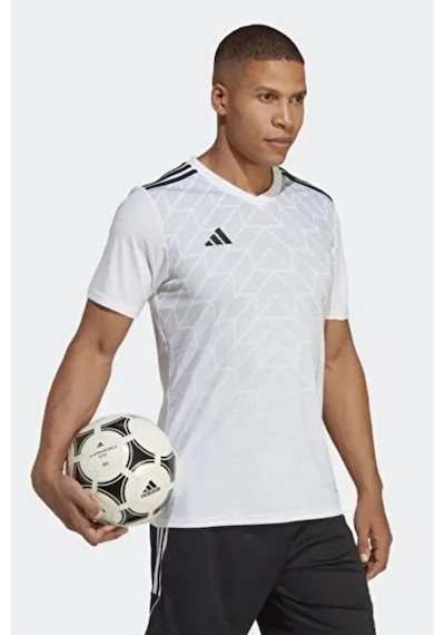 Adidas Beyaz Erkek Icon23 V Yaka Tişört Vohr2630vyaka.