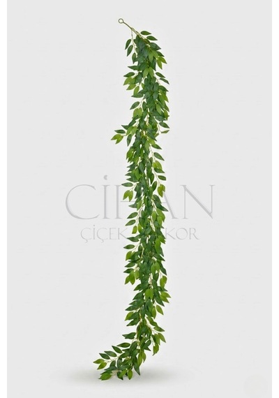 Cihan Çiçekçilik Yapay Adana Sarmaşığı - 180 Cm Yeşil
