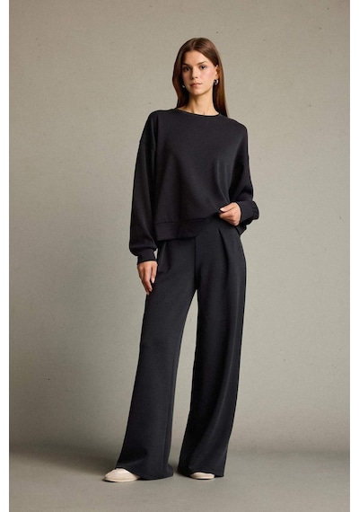 Defacto Regular Fit Normal Bel Düz Paça Modal Pantolon G2911ax25auar225 Antrasit Defacto Regular Fit Normal Bel Düz Paça Modal Pantolon G2911ax25auar225 Antrasit