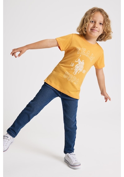 U.S. Polo Assn. Erkek Çocuk Tişört 50327007-vr244 Mango