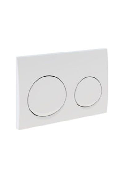 Geberit Alpha10 115.040.11.5 Kumanda Kapağı,Çift Basmalı,Beyaz