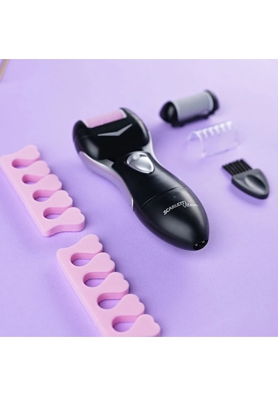 Scarlett Vita Spa Sc-ca304ps11 Pilli Otomatik Ayak Törpüsü Ve Pedikür Seti - Topuk Törpüleme Cihazı