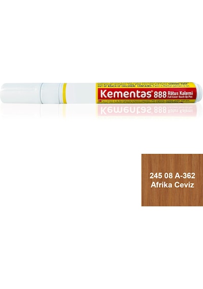 245 08 A-362 Afrika Ceviz Tam Örtücü Rötuş Kalemi Tam Örtücü Rötuş Kalemleri-12320
