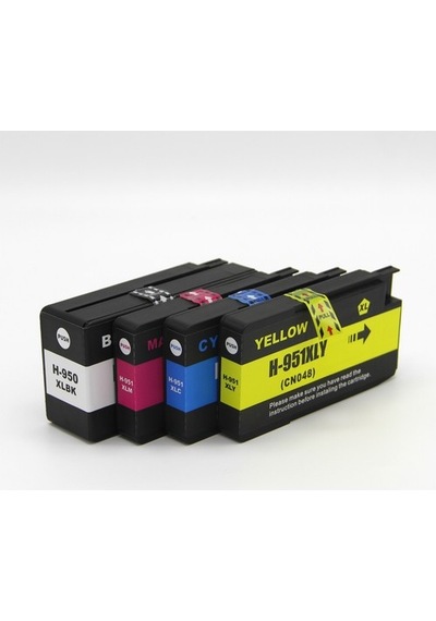 Premium® Hp Officejet Pro 8600 Uyumlu Yüksek Kapasite 4 Renk