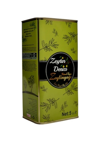 Zeytin Denizi Naturel Sızma Zeytinyağı Teneke 5 L
