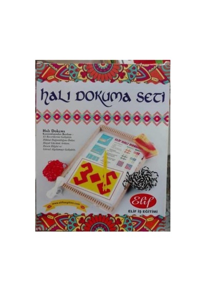 Bigibu Halı Dokuma Seti I Dokuma Tezgahı Ve Set