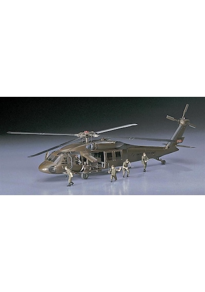 Hasegawa D3 433 1/72 Ölçek, Uh-60a Black Hawk, Askeri Helikopter Plastik Model Kiti