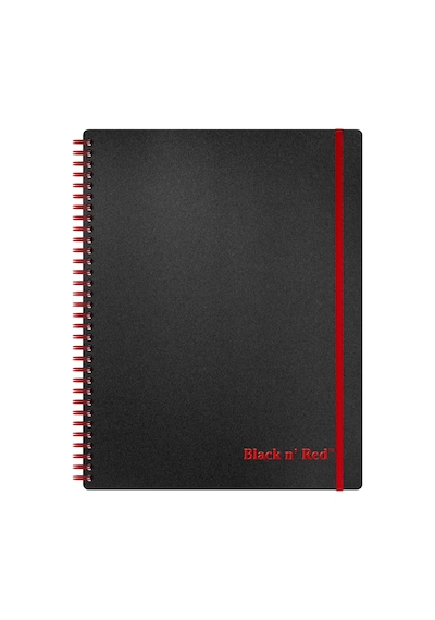 Black N&apos Red Defter, Ciltli, Premium Optik Kağıt, Scribzee Uygulaması Uyumlu, Çevre Dostu, Dayanıklı Spiral Cilt, 11" X 8", 70 Çift Taraflı Çizgili Sayfa, 1 Adet 1&apos Li Paket K67030 103 Ivory Black N&apos Red Defter, Ciltli, Premium Optik Kağıt, Scribzee Uygulaması Uyumlu, Çevre Dostu, Dayanıklı Spiral Cilt, 11" X 8", 70 Çift Taraflı Çizgili Sayfa, 1 Adet 1&apos Li Paket K67030 103 Ivory