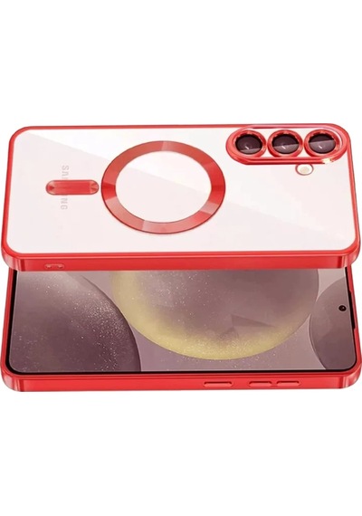 Newface Samsung Galaxy S26 Plus Kross Magneticsafe Kapak - Kırmızı