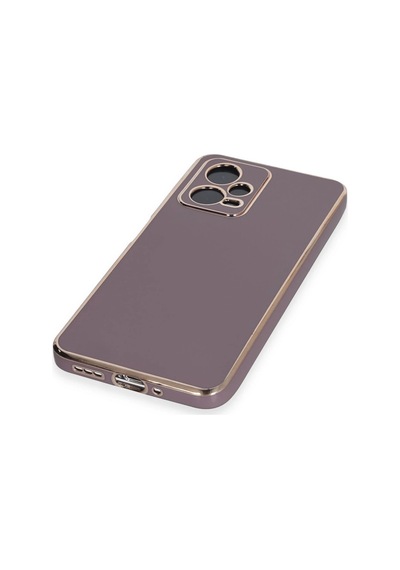 Muratech Newface Xiaomi Poco X5 5g Kılıf Volet Silikon - Mor