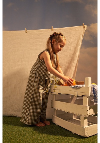 Oh La La Koala Haki Daisy Picnic Serisi Fisto Detayli İkili Takım