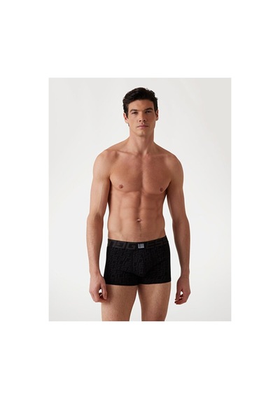 Guess Idol Erkek 3'lü Boxer Paketi Siyah