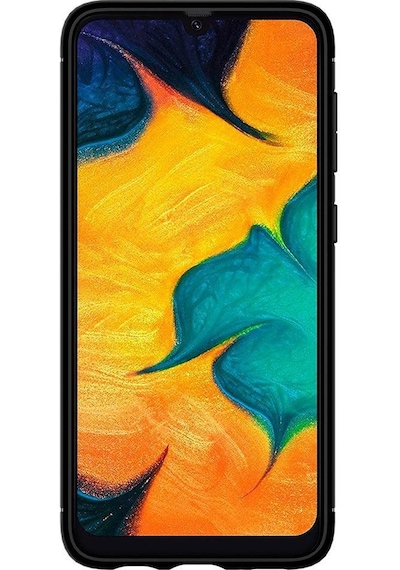 Spigen Galaxy Uyumlu A30 Kılıf ,spigen Rugged Armor Matte Black