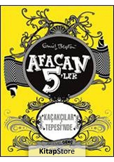 Afacan 5'Ler Kaçakçılar Tepesi'Nde -4. Kitap / Enid  Blyton