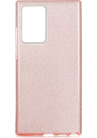 Galaxy Note 20 Ultra Kılıf Zore Shining Simli Silikon Kılıf