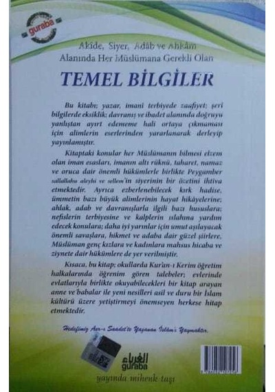 Akide Siyer Adab Ahkam Temel Bilgiler Kurtuluş Yolları