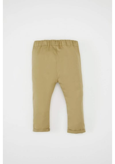 DeFacto Erkek Bebek Duble Düz Paça Cepli Bağcıklı Beli Lastikli Gabardin Pantolon D3358A524WNKH497 Haki DeFacto Erkek Bebek Duble Düz Paça Cepli Bağcıklı Beli Lastikli Gabardin Pantolon D3358A524WNKH497 Haki