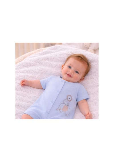 Necix's Erkek Bebek Yazlık Pamuklu Penye Kumaş Tulum 0- 6 Ay 5485 5480 Mavi Safari Mavi Safari Necix's Erkek Bebek Yazlık Pamuklu Penye Kumaş Tulum 0- 6 Ay 5485 5480 Mavi Safari Mavi Safari