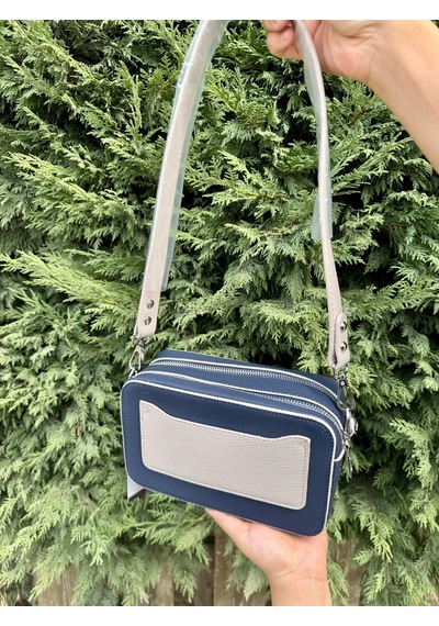 Just Polo Kadın Lacivert Taş Omuz Çantası 6016mh Lacivert - Taş