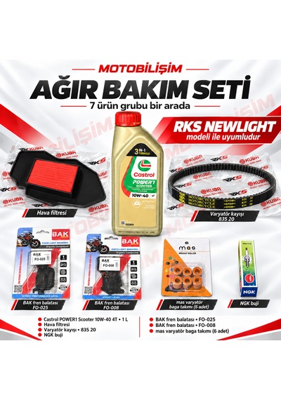 Rks Newlight Ağır Bakım Seti