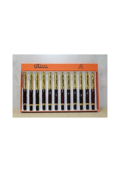 2 Adet Tükenmez Kalem Tekli Model 14 Cm Boy, Yazma İçin Ofis Okul Ev Pen Ballpoint 1