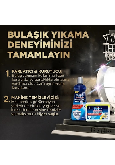 Finish Quantum Ultimate Bulaşık Makinesi Deterjanı 65 Tablet
