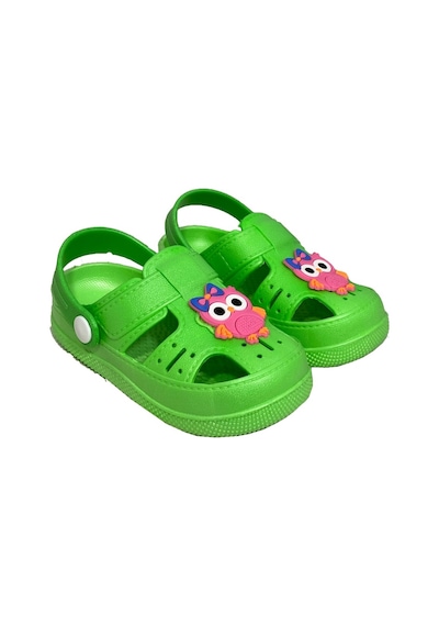 Daye Bk1001Kaydırmaz Baykuş Desenli Çocuk Sandalet Terlik