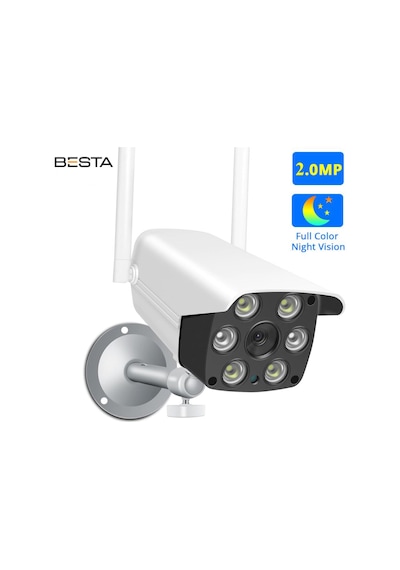 2Mp Çift Antenli Wifi Dış Mekan Güvenlik Kamerası Bb-1702