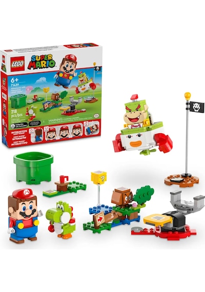 LEGO® Super Mario™ İnteraktif LEGO® Mario™ ile Maceralar 71439 – 6 Yaş ve Üzeri Çocuklar İçin Yoshi İçeren Oyuncak Araç Yapım Seti (218P) LEGO® Super Mario™ İnteraktif LEGO® Mario™ ile Maceralar 71439 – 6 Yaş ve Üzeri Çocuklar İçin Yoshi İçeren Oyuncak Araç Yapım Seti (218P)