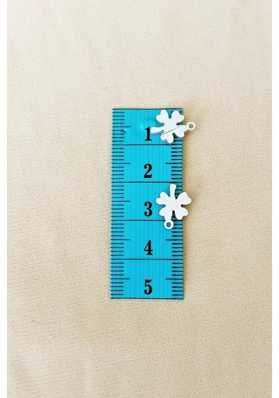 Tedar Oya Abiye Bileklik Kolye Pleksi Metalik Plastik Pul Gümüş Renk 24 Gram 210 Adet - Bnc562 Najmaddin (No:1) 8.5Cm X 10.5 Cm