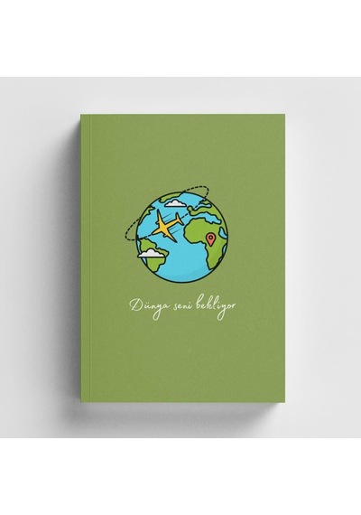 Dünya Seni Bekliyor Bullet Journal A5 Noktalı Defter