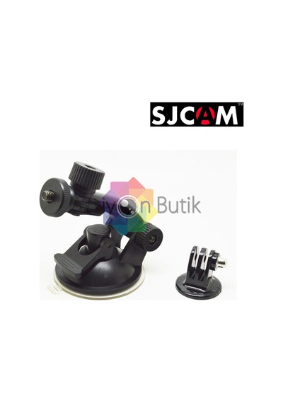 Sjcam Sj4000 Sj5000 Vantuz Vakumlu Bağlantı Aparatı Çok Renkli