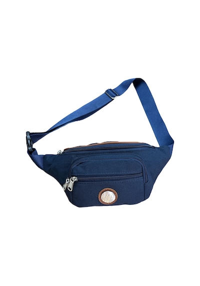 Monte Lui Unisex Kanvas Kumaş Bel Ve Çapraz Çanta Lacivert