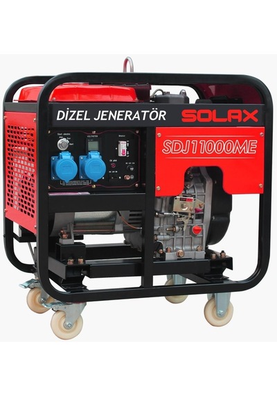 Solax Sdj 11000 Me 10 Kva Marşlı Monofaze Dizel Jeneratör