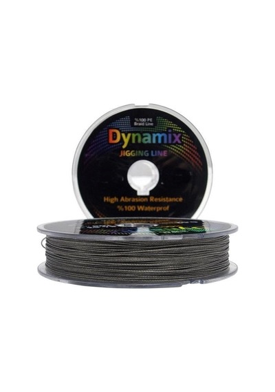 Effe Dynamix Jigging 100 Metre Gri Örgü İp Misina-12MM-14,75KG