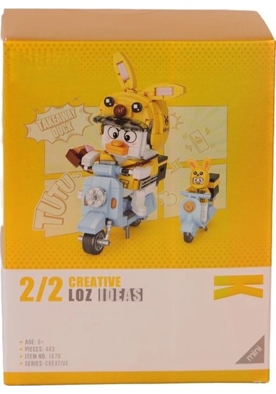 Mey İthalat Lz-1676 443 Parça Block Oyuncak