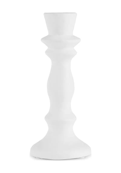 Karaca  Stone Şamdan Beyaz 9,4x9,4x21,2 cm