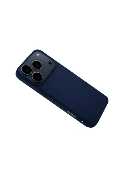 Newface - 65 - Apple Apple iPhone Uyumlu 17 Pro Max Nano İçi Kadife Silikon - Myceshop - - Lacivert