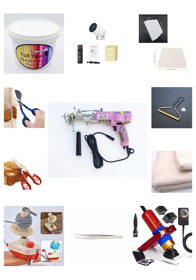 Ak-v Tufting Makinesi Full Set Pembe Ak-v - Bordo Tıraş Makinesi Set İçeriği Açıklama Kısmındadır