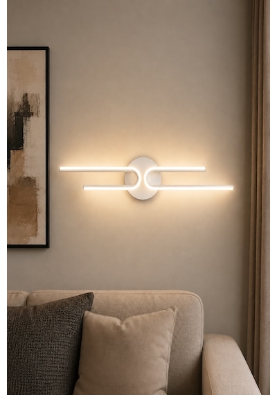Mino Modern Led Duvar Apliği Günışığı Beyaz