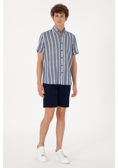 U.s. Polo Assn. Erkek Lacivert Gömlek Kısa Kollu 50306329-vr033 Lacivert U.s. Polo Assn. Erkek Lacivert Gömlek Kısa Kollu 50306329-vr033 Lacivert