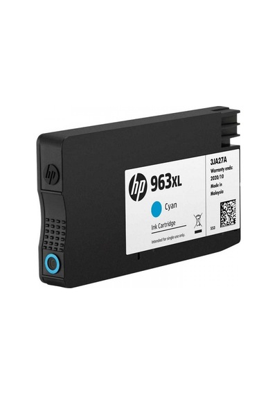 HP 3JA27AE (963XL) YUKSEK KAPASITE CYAN MURE  KEP KARTUS