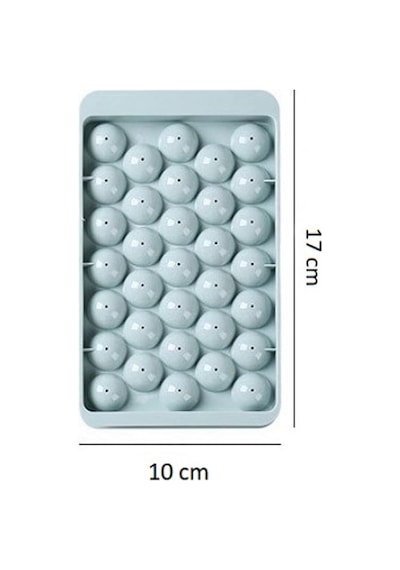 33 Hazneli Pürüzsüz Küre Buz Kalıbı 17-10 Cm Buzluk Diğer