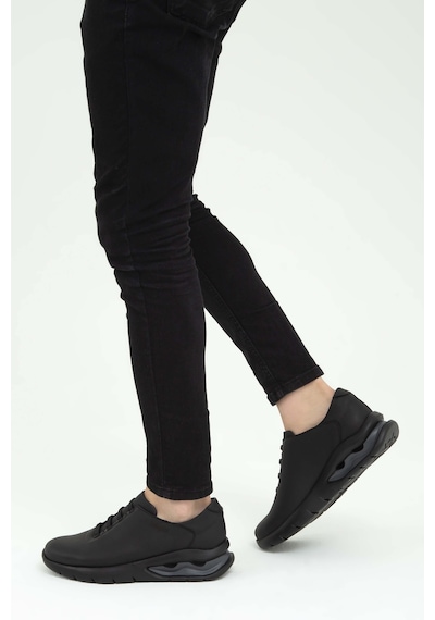 Callaghan Erkek Hakiki Deri Siyah Sneakers & Spor Ayakkabı 618 45414 Erk Ayk Sk22/23 Negro Siyah