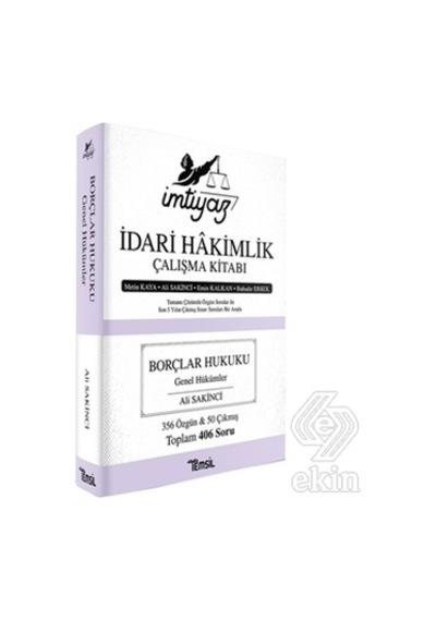 Imtiyaz Idari Hakimlik Çalışma Kitabı/Metin Kaya,Ali