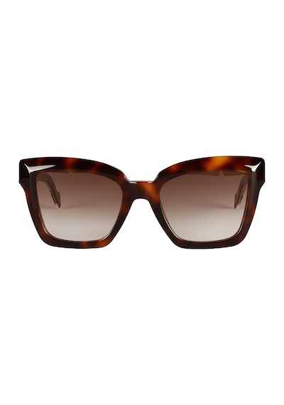 Original Vintage Sunglasses Naples Cıty Nc 01 Havana 50 Kadın Güneş Gözlüğü