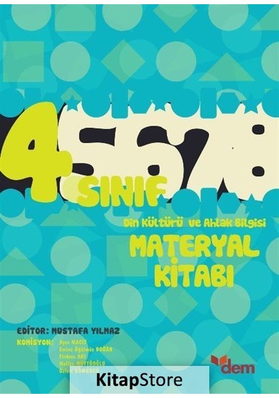Kitapstore-4. Sınıf Din Kültürü ve Ahlak Bilgisi Materyal Kitabı / Mustaf...