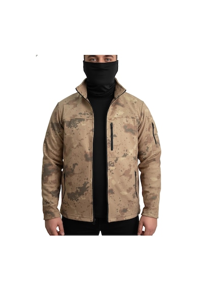 Mysia Outdoor Jandarma Kamuflaj Desen Taktik Polar Mont Avcı Mont 6 Cep Çok Renkli