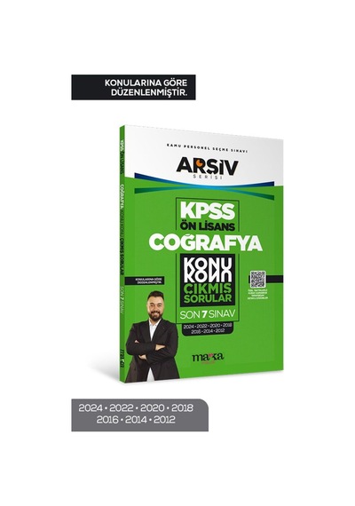 Kpss Ön Lisans Coğrafya Konu Konu Çıkmış Sorular Son 7 Sınav Tamamı Çözümlü