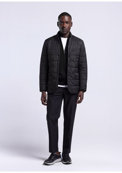 Dufy Erkek Slim Fit Siyah Mont-27732